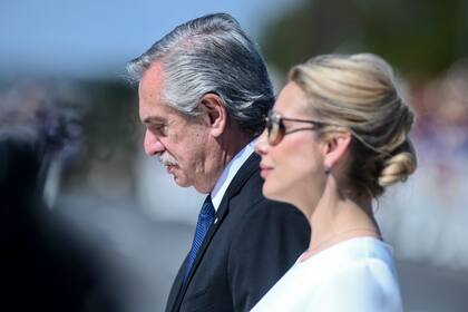 Alberto Fernández y Fabiola Yañez cuando eran la pareja presidencial