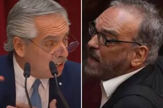 El encendido cruce entre Alberto Fernández y Fernando Iglesias en la apertura de sesiones