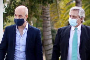 Coronavirus: por el positivo de Fernández, suspendieron la reunión con Larreta