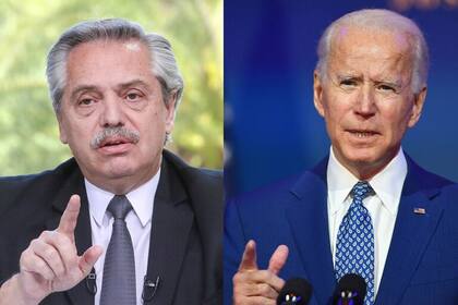 Alberto Fernández y Joe Biden