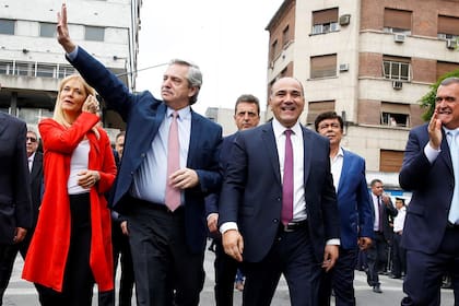 Alberto Fernández y Juan Manzur