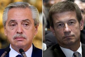 Alberto Fernández y Julián Ercolini