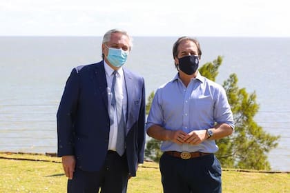 Alberto Fernández y Luis Lacalle Pou