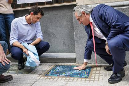 Alberto Fernández y Wado de Pedro