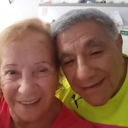 Alberto junto a Norma