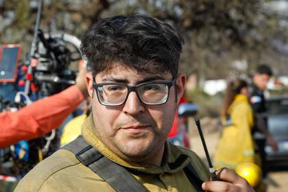 Alberto Maldonado, bombero voluntario de Valle Hermoso