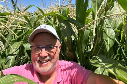 Alberto Marchioni es ingeniero agrónomo y productor de la zona de Hughes, en el sur de la provincia de Santa Fe