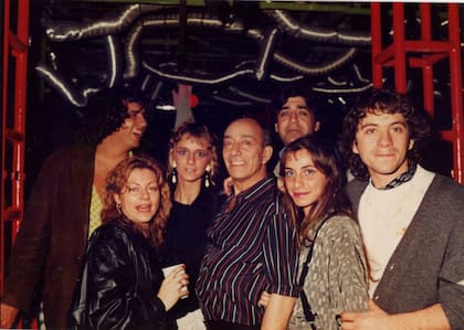 Alberto Olmedo era una de las "estrellas" que se paseaba por la discoteca