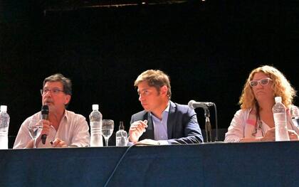 Alberto Sileoni y Axel Kicillof