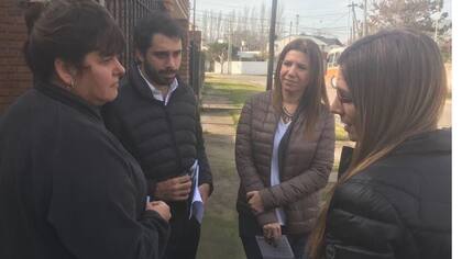 Albi Czernikowski, un joven del Pro, en un timbreo