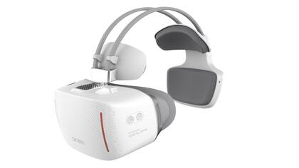 Alcatel Vision es un casco de realidad virtual que no requiere un smartphone para funcionar, sino que tiene todo el hardware necesario incorporado