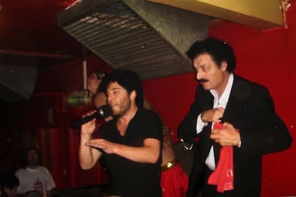 Alcides, uno de los primeros cantantes en actuar en la fiesta