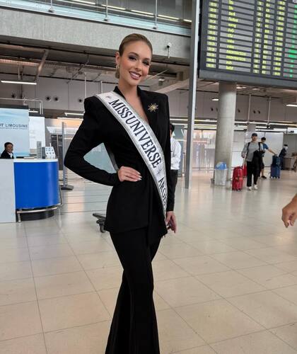 Aldana Masset, Miss Argentina compartió su llegada a Tailandia para su participación en Miss Universo 2025 (Instagram/@aldumasset)