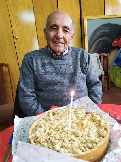 Aldo Donnantuoni en una imagen tomada en su último cumpleaños