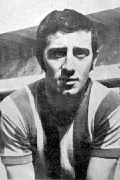 Aldo Pedro Poy, irreconocible, en sus primeros años en Central, cuando aún no usaba bigote.