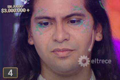 Ale regresó el miércoles al programa para intentar duplicar el monto del cheque (Foto: Captura de TV / eltrece)