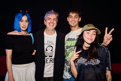 Ale Sergi, amigo y colega de Lali, dijo presente junto a su novia, Cintia Bustamante