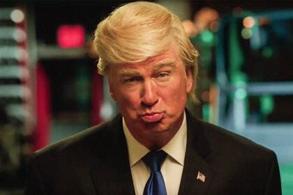 Alec Baldwin como Donald Trump en Saturday Night Live