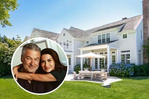 Cómo es la casa que Alec Baldwin vende en los Hamptons.