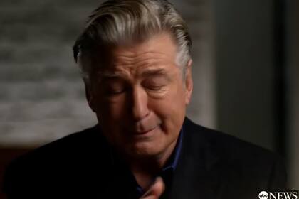 Alec Baldwin, quebrado en la entrevista