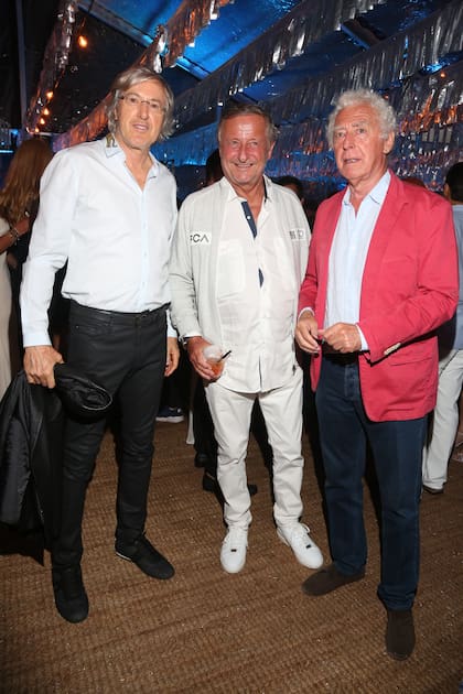 Alejandor Roemmers, Cristiano Rattazzi y Rodolfo Costantini