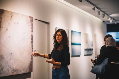 Alejandra Césaro, artista de galería Rubbers (foto: Andrea Massinelli)