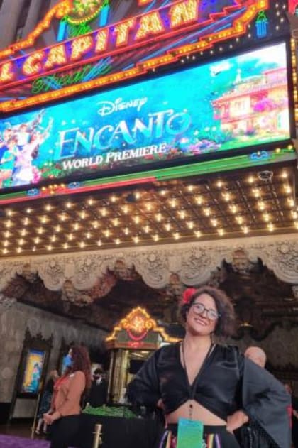 Alejandra conoció al equipo de Disney hace cuatro años en su viaje de exploración por América Latina