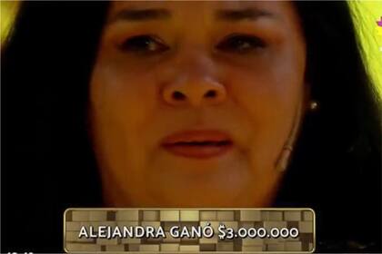 Alejandra ganó en Los 8 escalones y emocionó a todos con su historia de vida