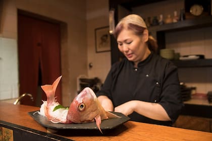 Alejandra, la sushiwoman