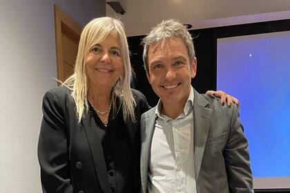 Alejandra Martínez y Matías Szapiro, presidenta y vicepresidente de la entidad, respectivamente