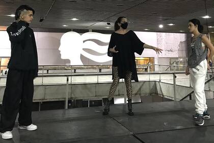 Alejandra Rubio ensaya con Joaco Reficco y Ornella D’Elia