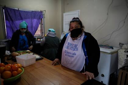 Alejandra Villaruel, cocinera.