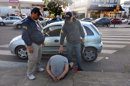 Alejandro Acosta fue detenido por la Policía Federal Argentina