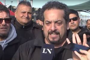 Alejandro Crespo, secretario general del Sindicato Único de Trabajadores del Neumático (Sutna)