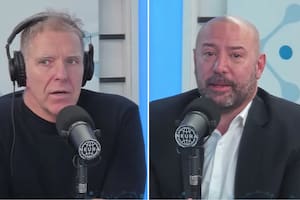 Alejandro Fantino, durante la entrevista realizada a Diego Spagnuolo