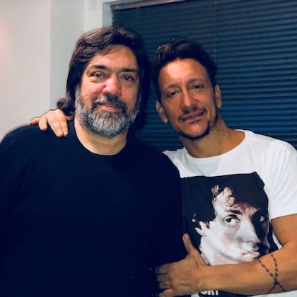 Alejandro Farrell junto a Nico Vázquez
