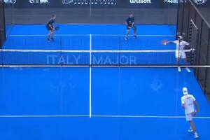 Alejandro Galán en el Major de Italia y la resolución de un punto increíble