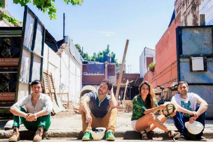 Alejandro Germaná, Marina Lamarca, Diego Mariani y Roberto Peloni, a cargo de la idea original y gestión del espacio