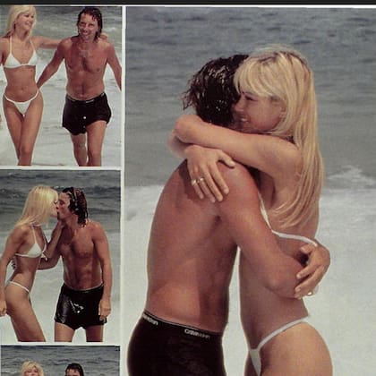 Alejandro Gravier y Valeria Mazza se conocieron en un desfile de Giordano (Foto: Instagram/@alejandrogravier)