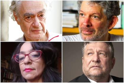 Alejandro Horowicz, Diego Sztulwark, Leonor Silvestri y Miguel Wiñazki