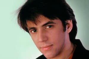 Alejandro Lerner a comienzos de los 80, cuando inició su carrera solista