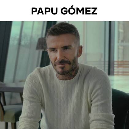 Alejandro "Papu" Gómez debería ser interpretado, claro, por David Beckham
