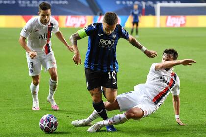 Alejandro "Papu" Gómez fue reemplazado en la segunda etapa, con una molestia