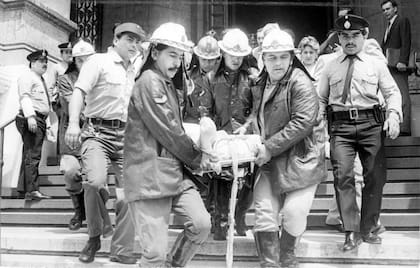 Alejandro Puccio trasladado de Tribunales al Hospital Fernández