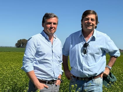 Alejandro Ramos Mejía, gerente comercial, y Juan Ignacio Mateu, coordinador técnico de Garfin Agro
