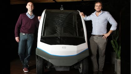 Alejandro Repetto y Enrique Cortés Funes, dos de los fundadores de Space AI