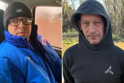 Alejandro Rosendo López y Alan Daniel Lorenzo Rodríguez, los dos primeros detenidos