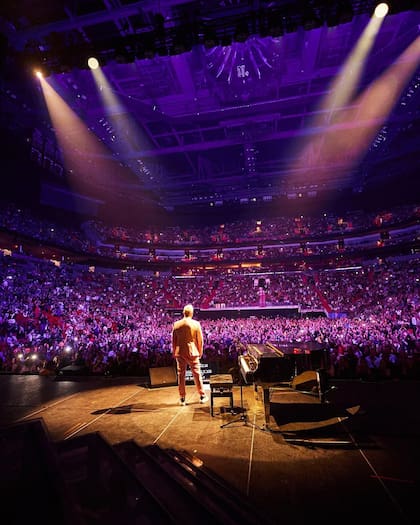 Alejandro Sanz ofreció un concierto en Miami, el sábado pasado