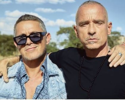 Alejandro Sanz y Eros Ramazzotti se conocieron en Buenos Aires