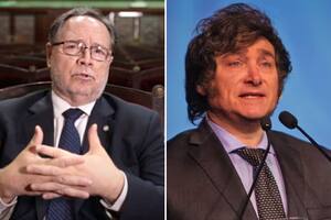 Alejandro Sudera y Javier Milei